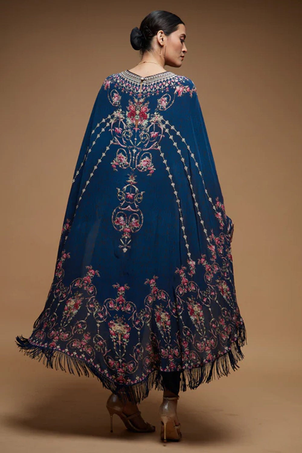Blue Victorian Cape