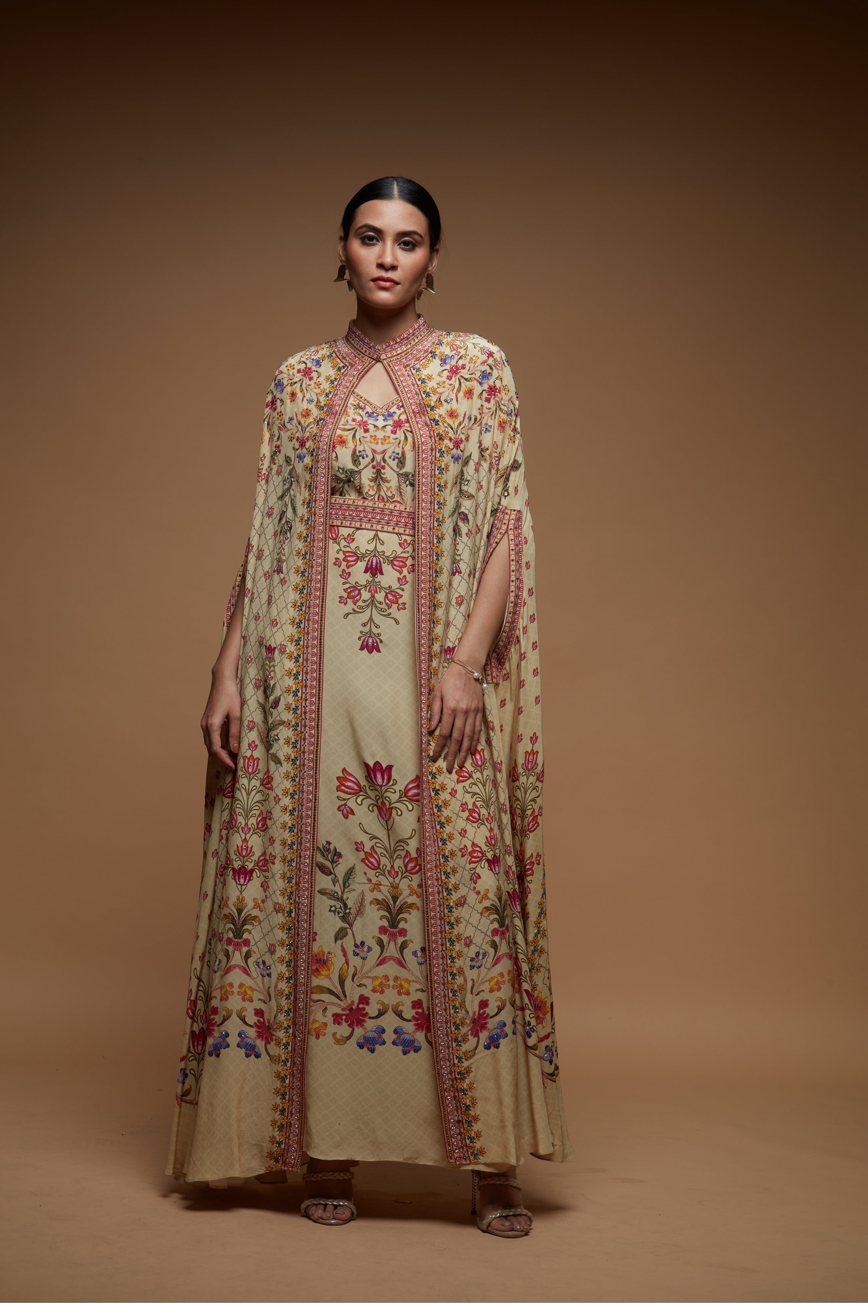 Beige Color Kaftan