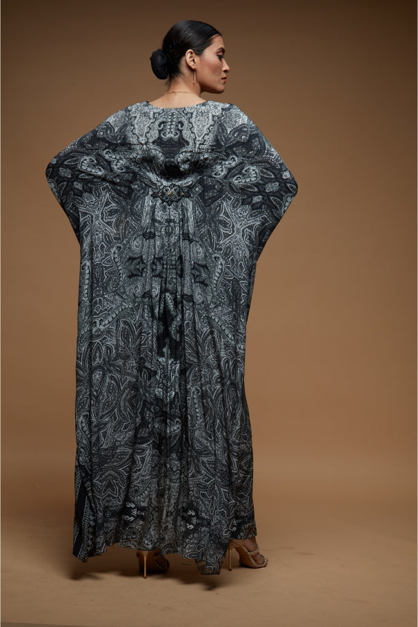 Black Color Kaftan