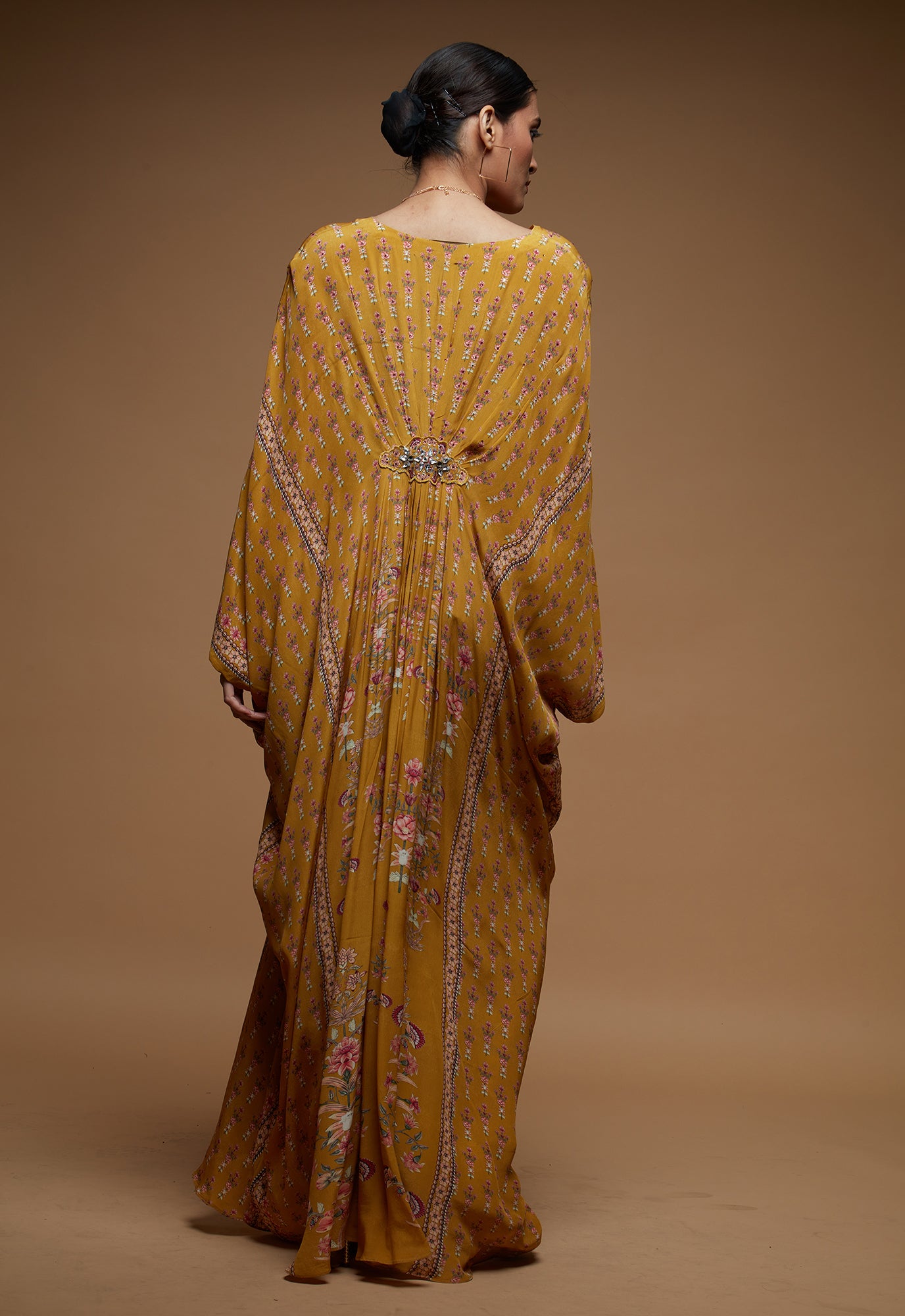 Mustard Color Kaftan