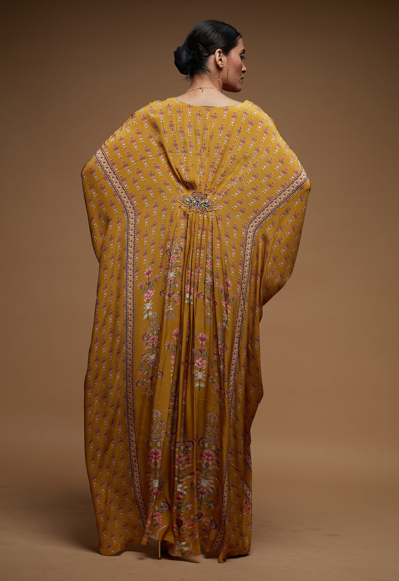 Mustard Color Kaftan