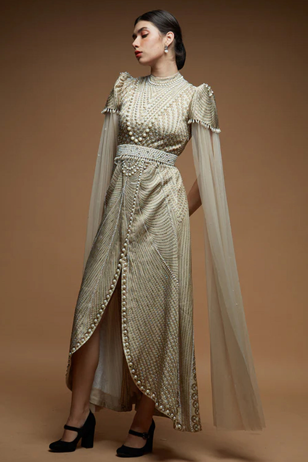 Ivory Color Kaftan