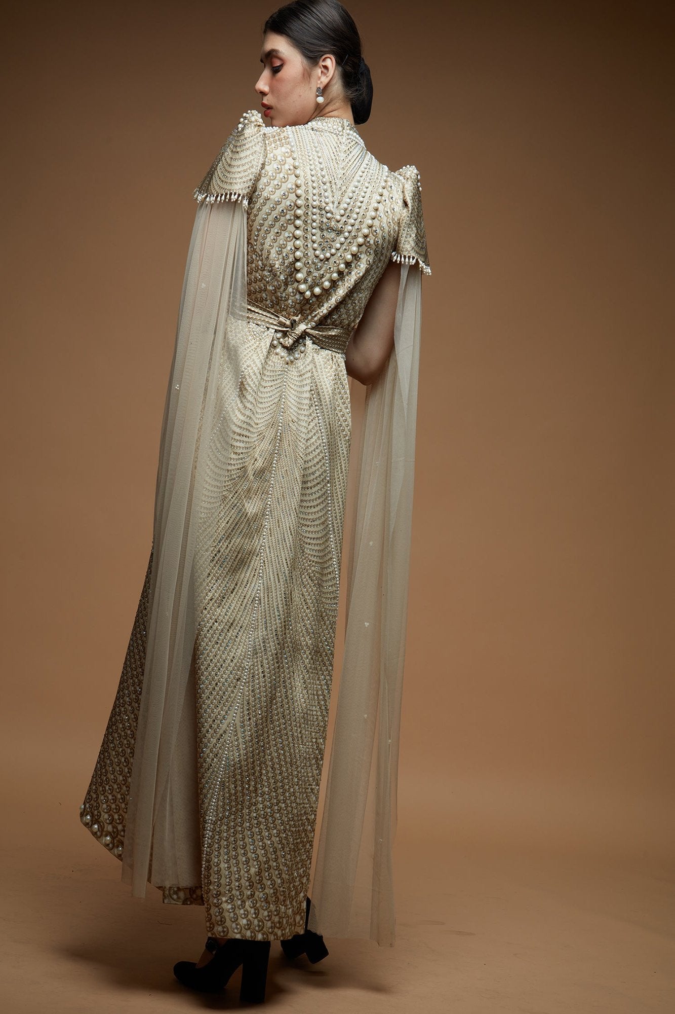 Ivory Color Kaftan