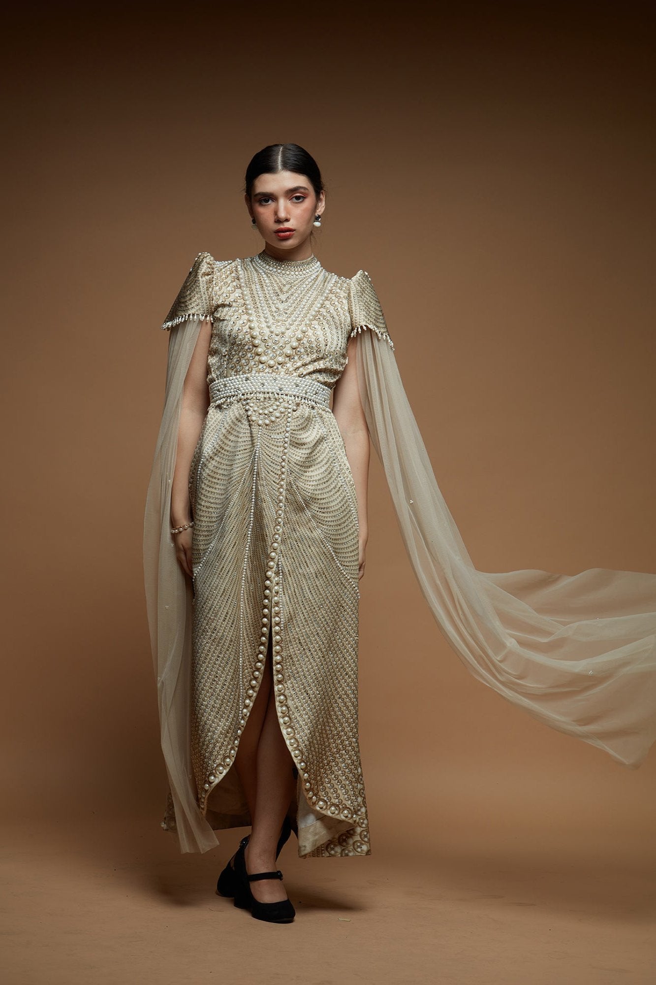 Ivory Color Kaftan