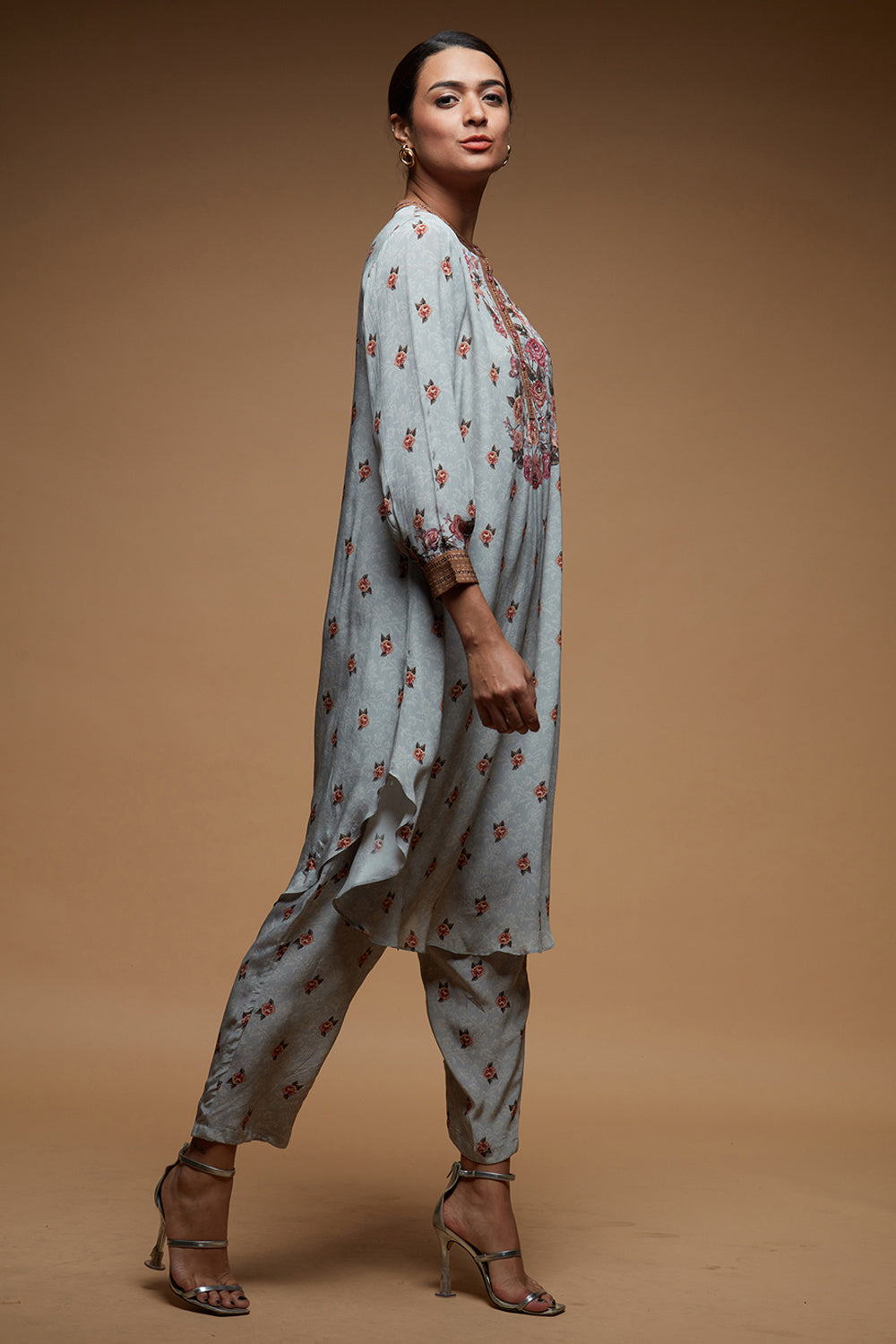 Grey Color Co-ord Set