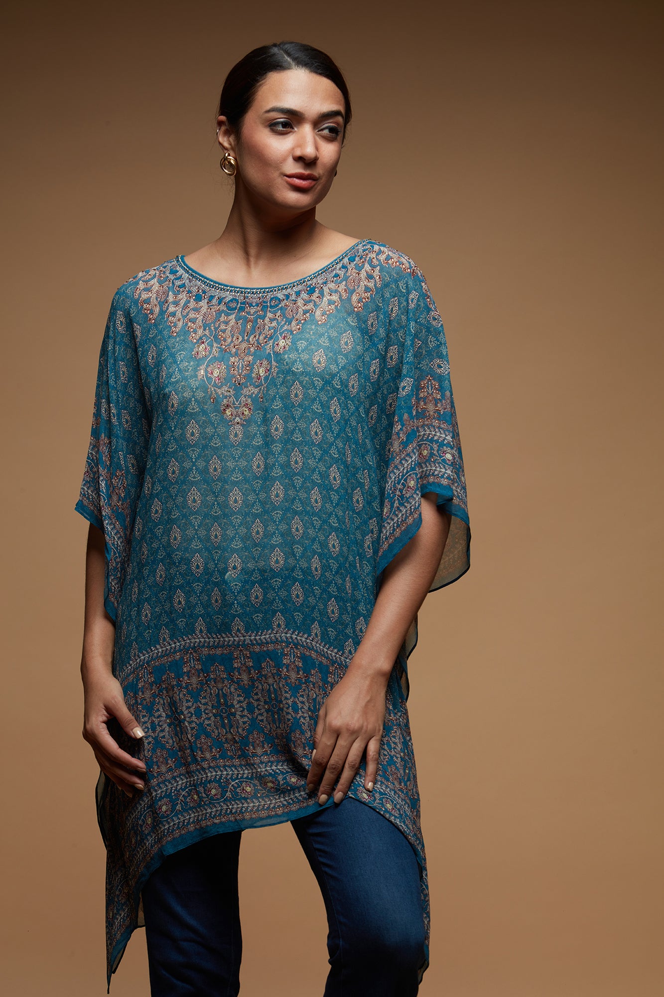 Blue Short Farasha