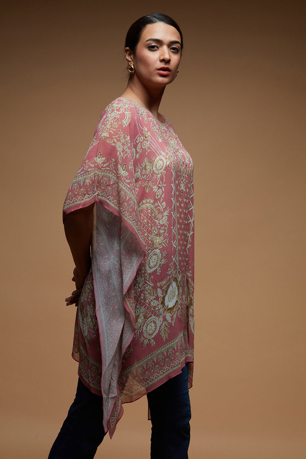 Pale Pink Short Farasha