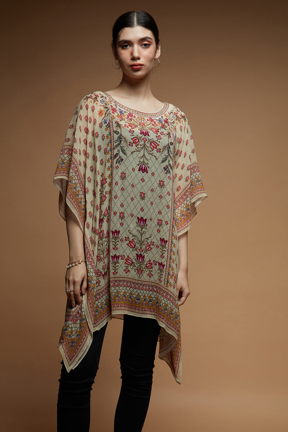 Beige Color Short Farasha