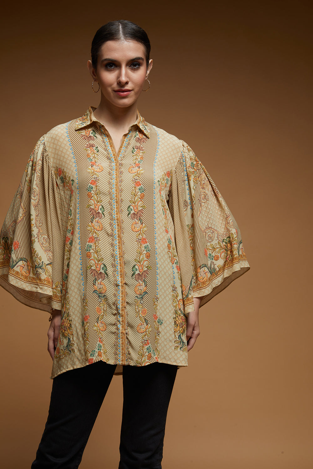 Oriental Floral Shirt
