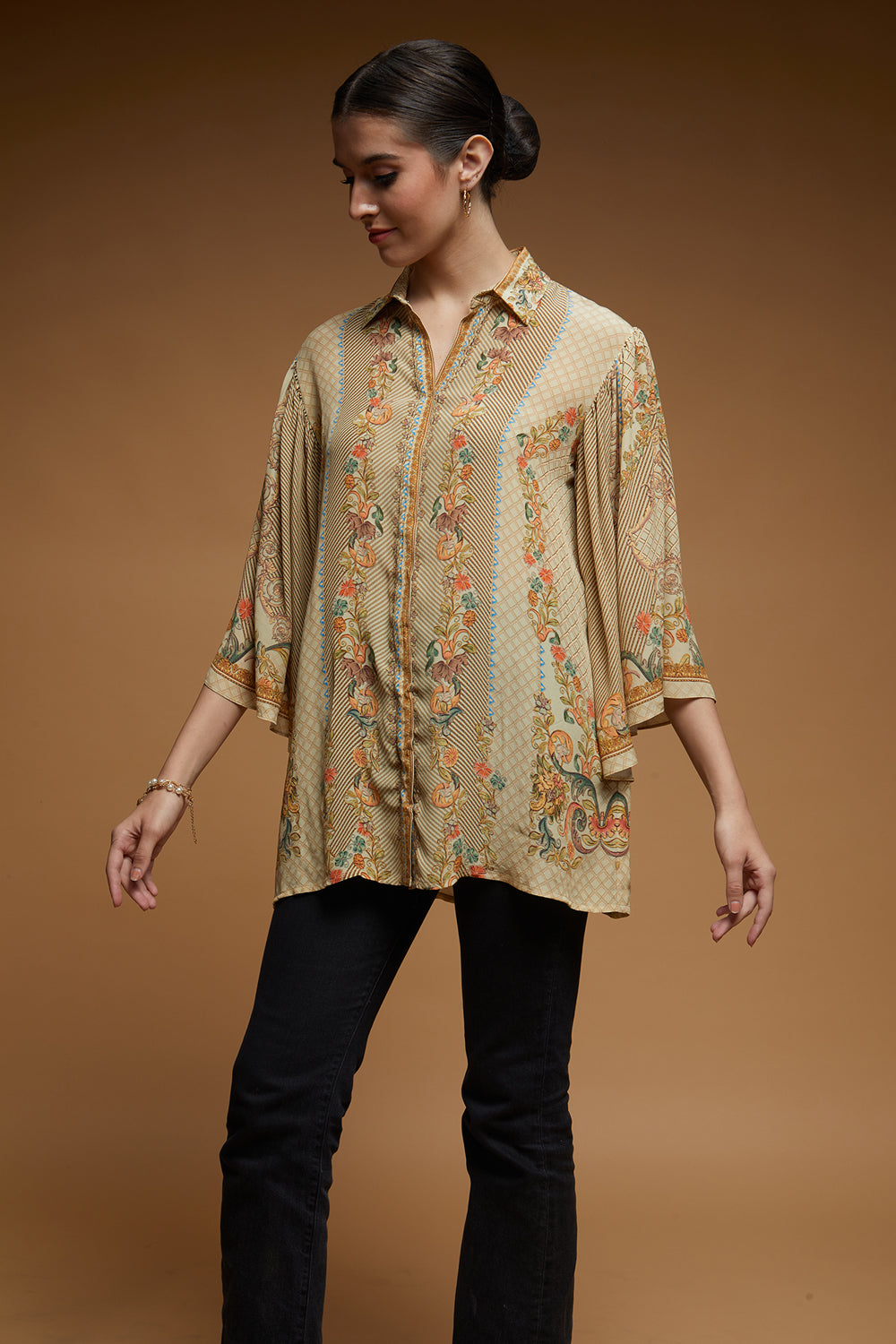 Oriental Floral Shirt
