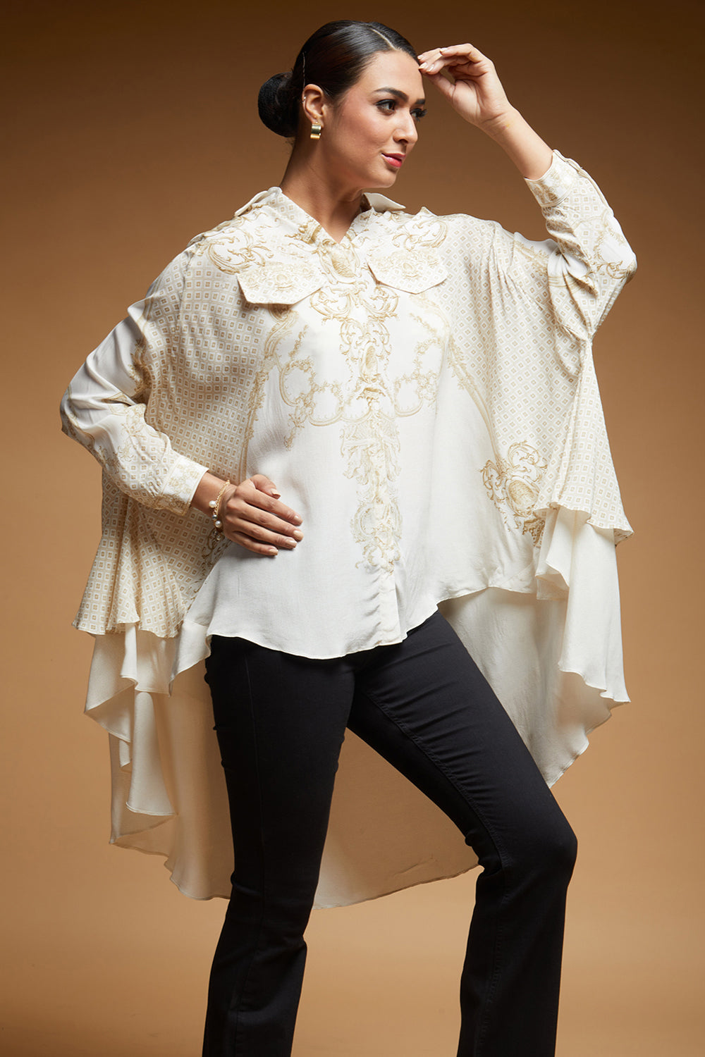 Monochrome Artistic Shirt