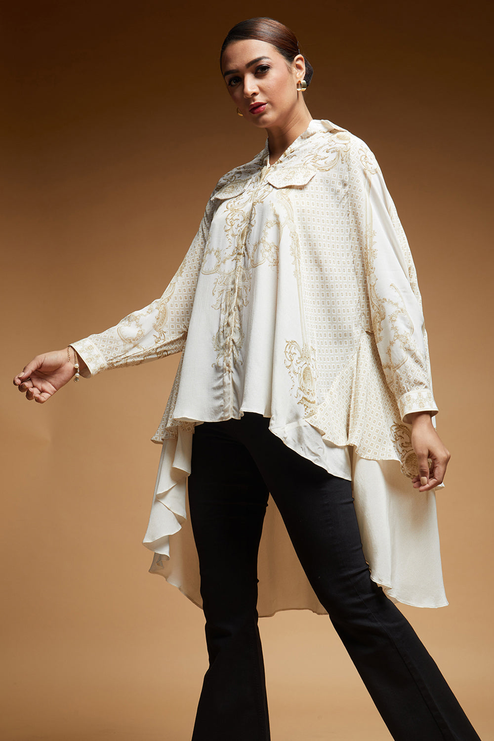 Monochrome Artistic Shirt
