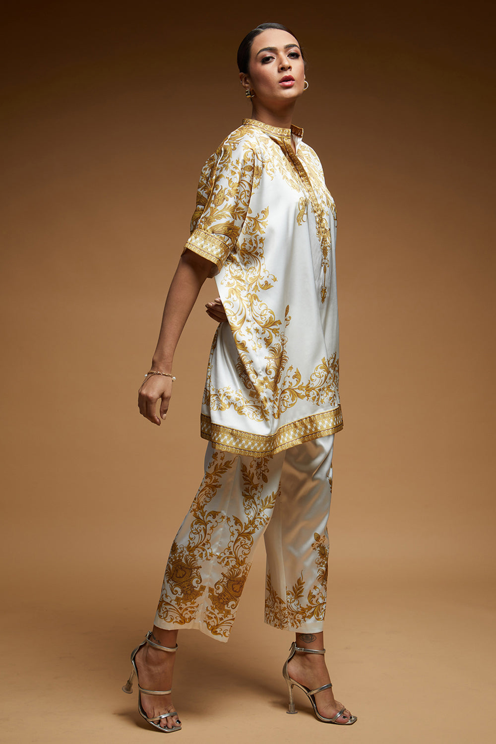 Ivory Color Co-ord Set