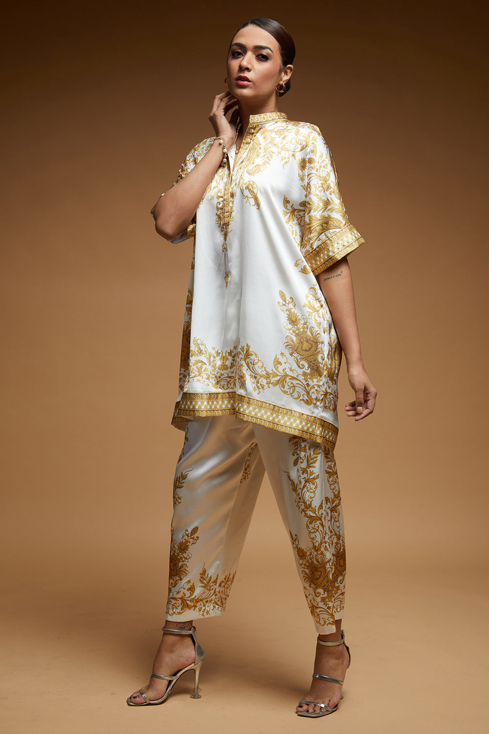 Ivory Color Co-ord Set