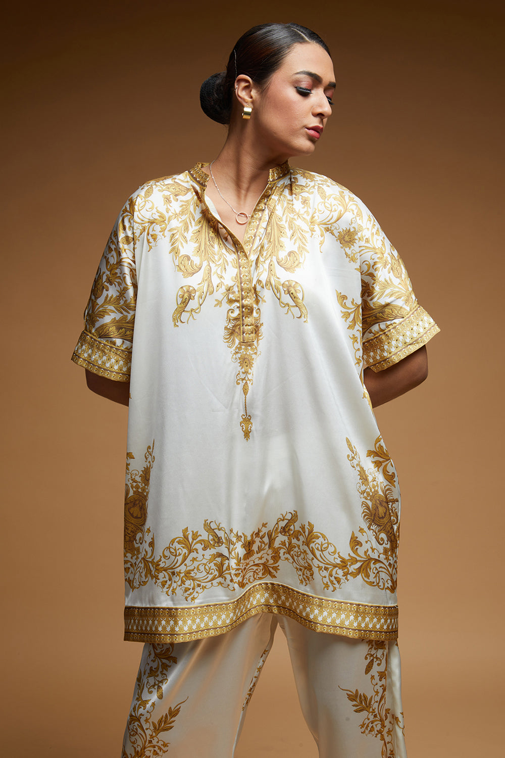 Ivory Color Co-ord Set