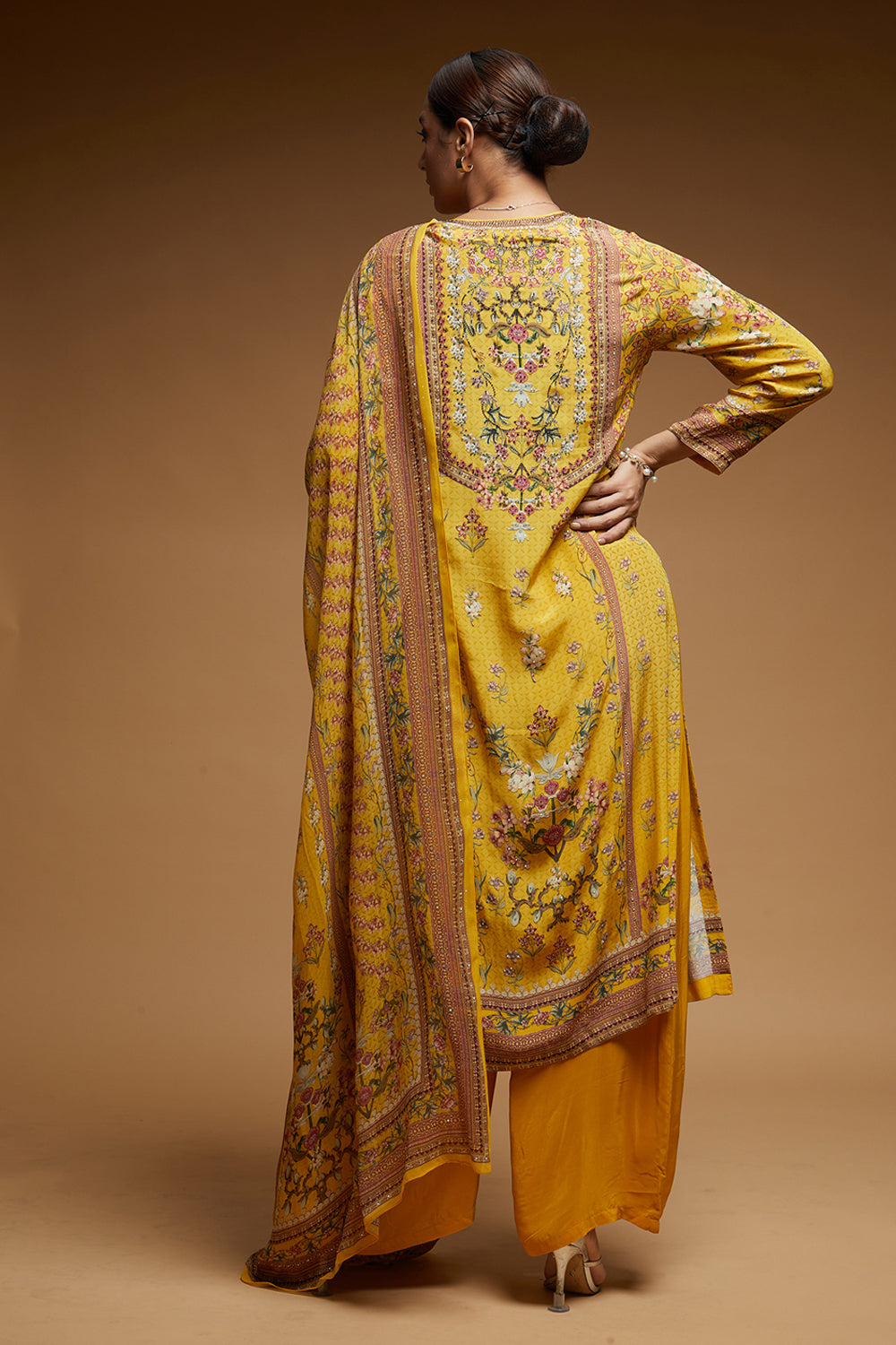 Mustard Color Suit Set