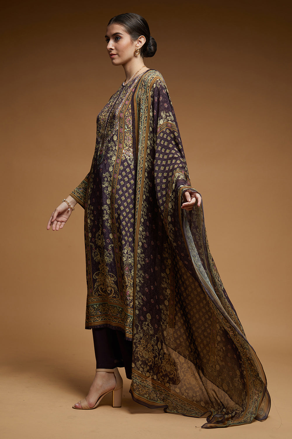 Brown Color Suit Set