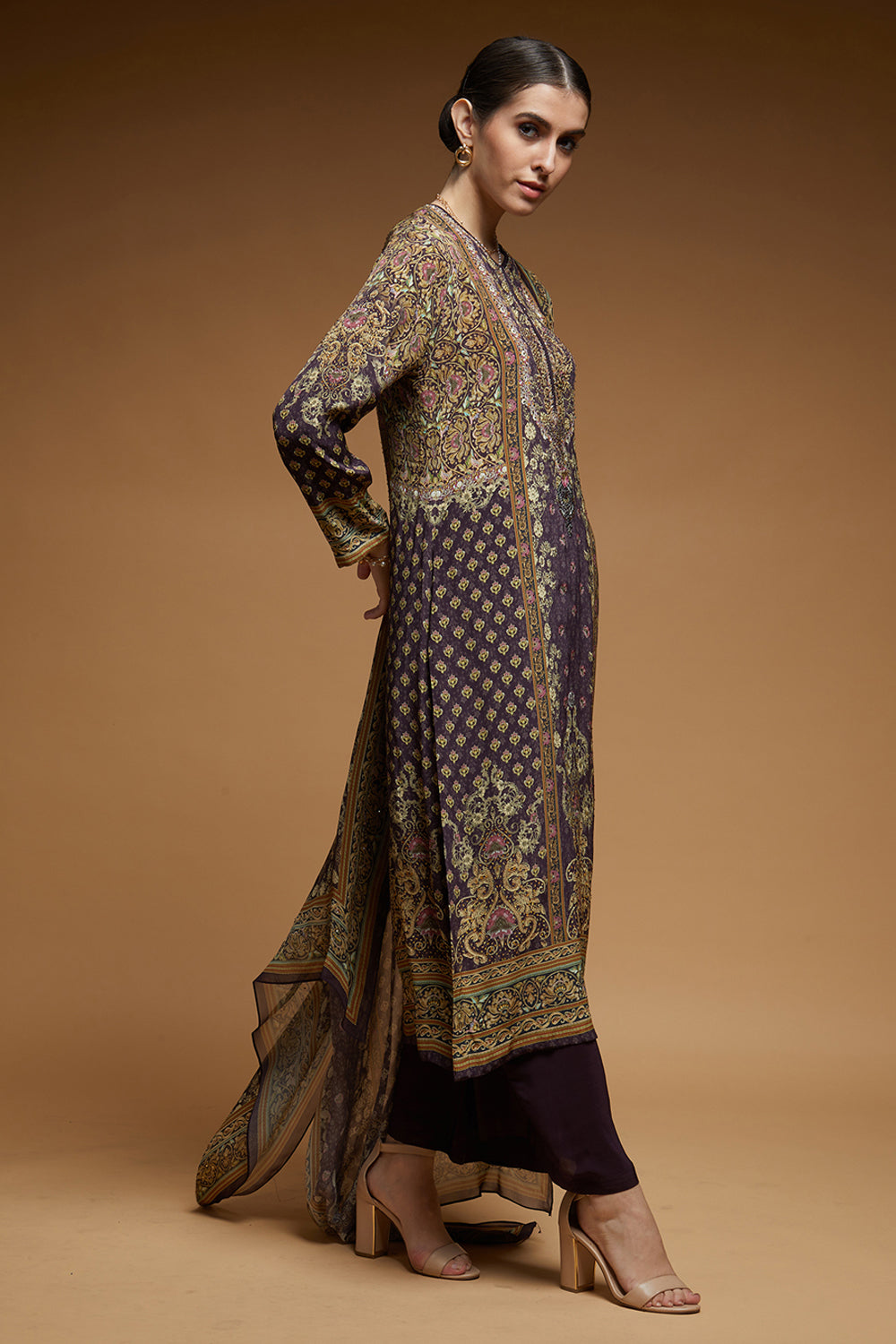 Brown Color Suit Set