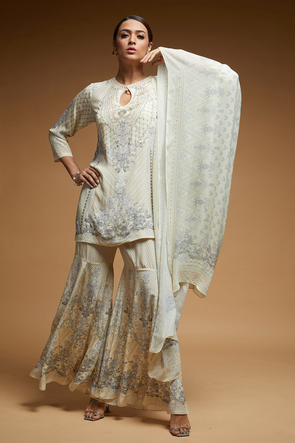 Beige Sharara