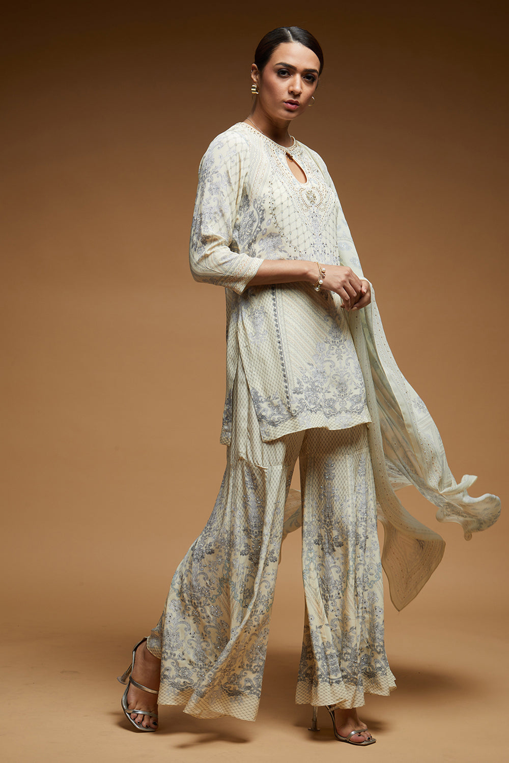 Beige Sharara