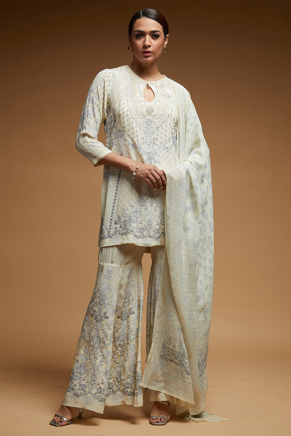 Beige Sharara