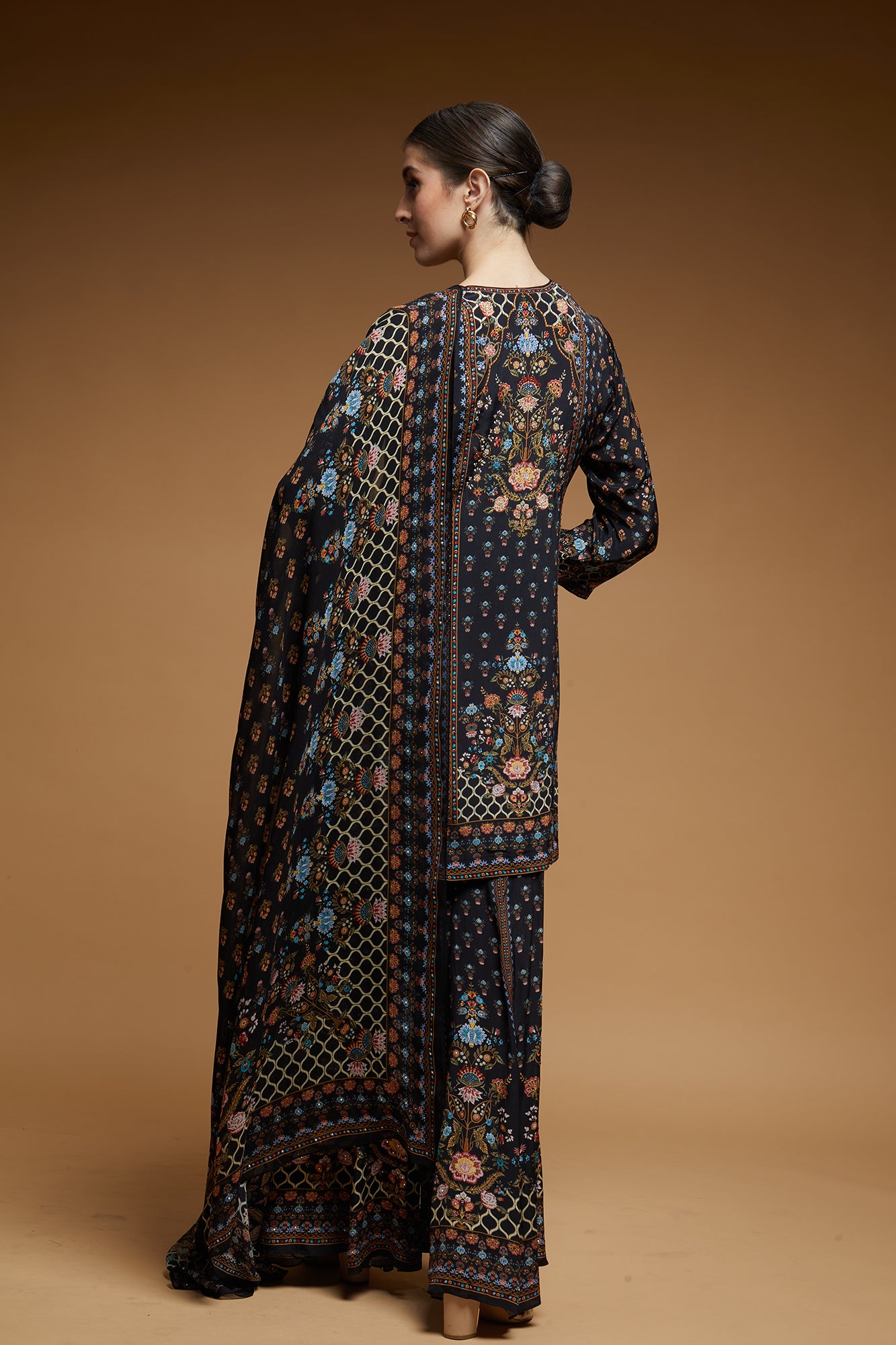 Black Color Sharara