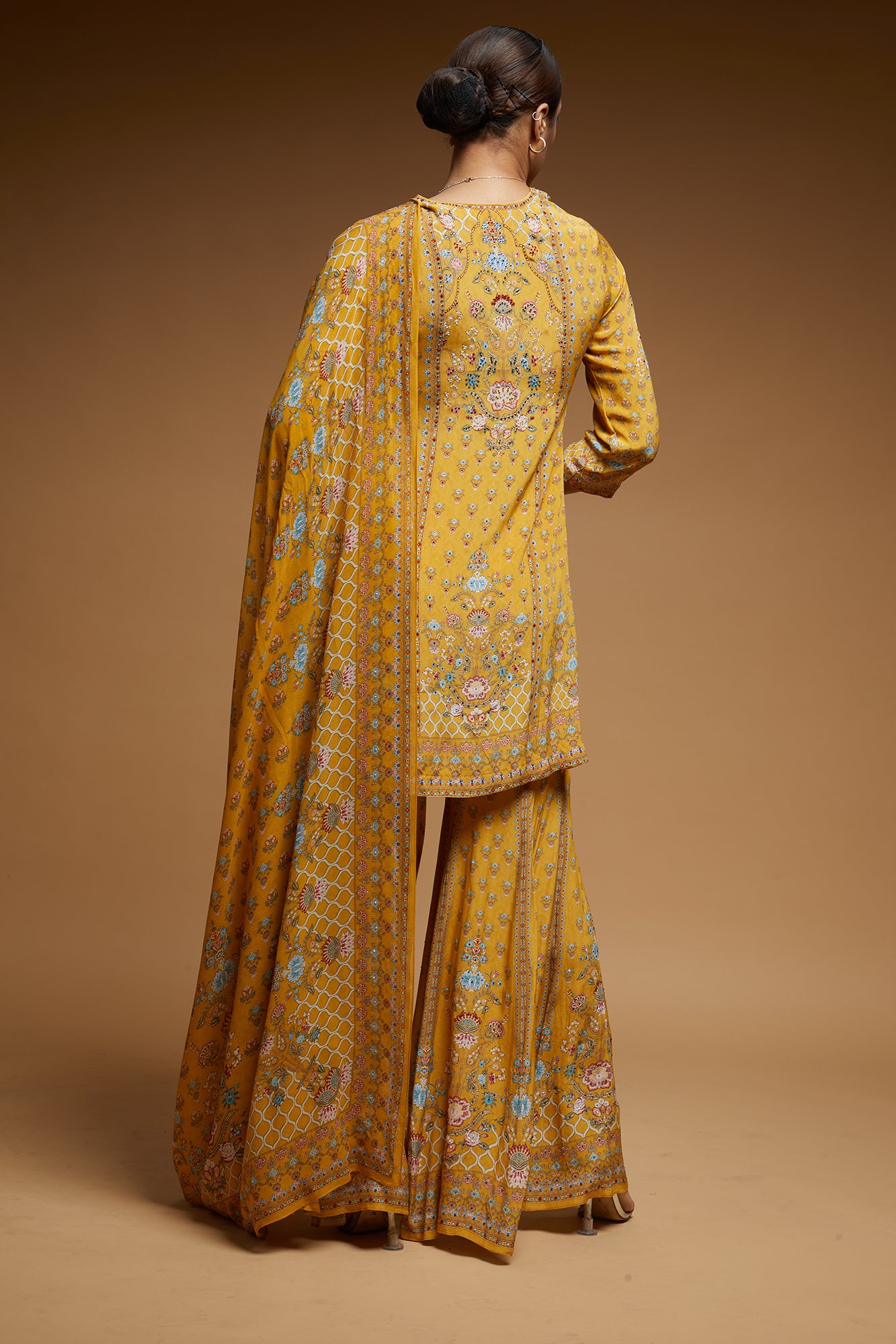 Mustard Color Sharara