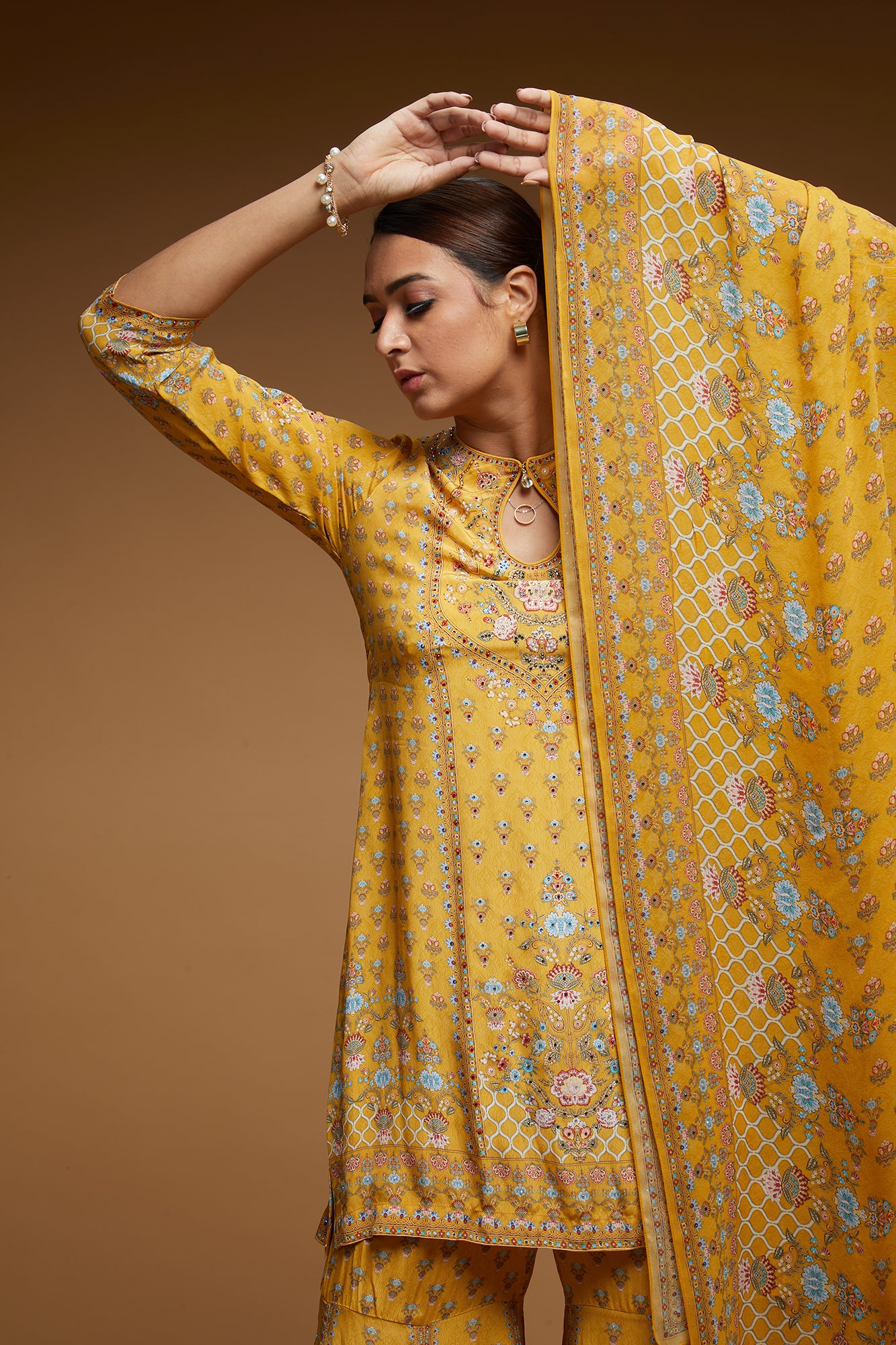 Mustard Color Sharara