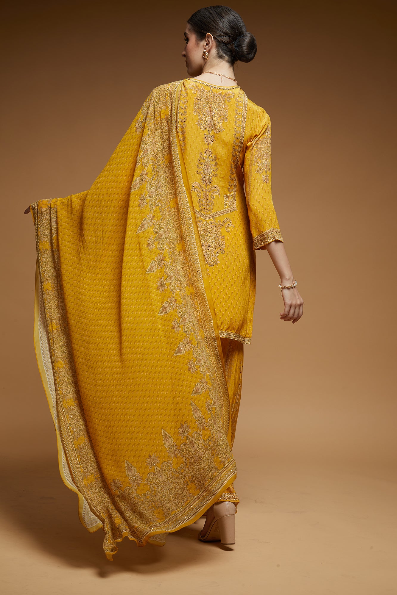 Mustard Color Sharara