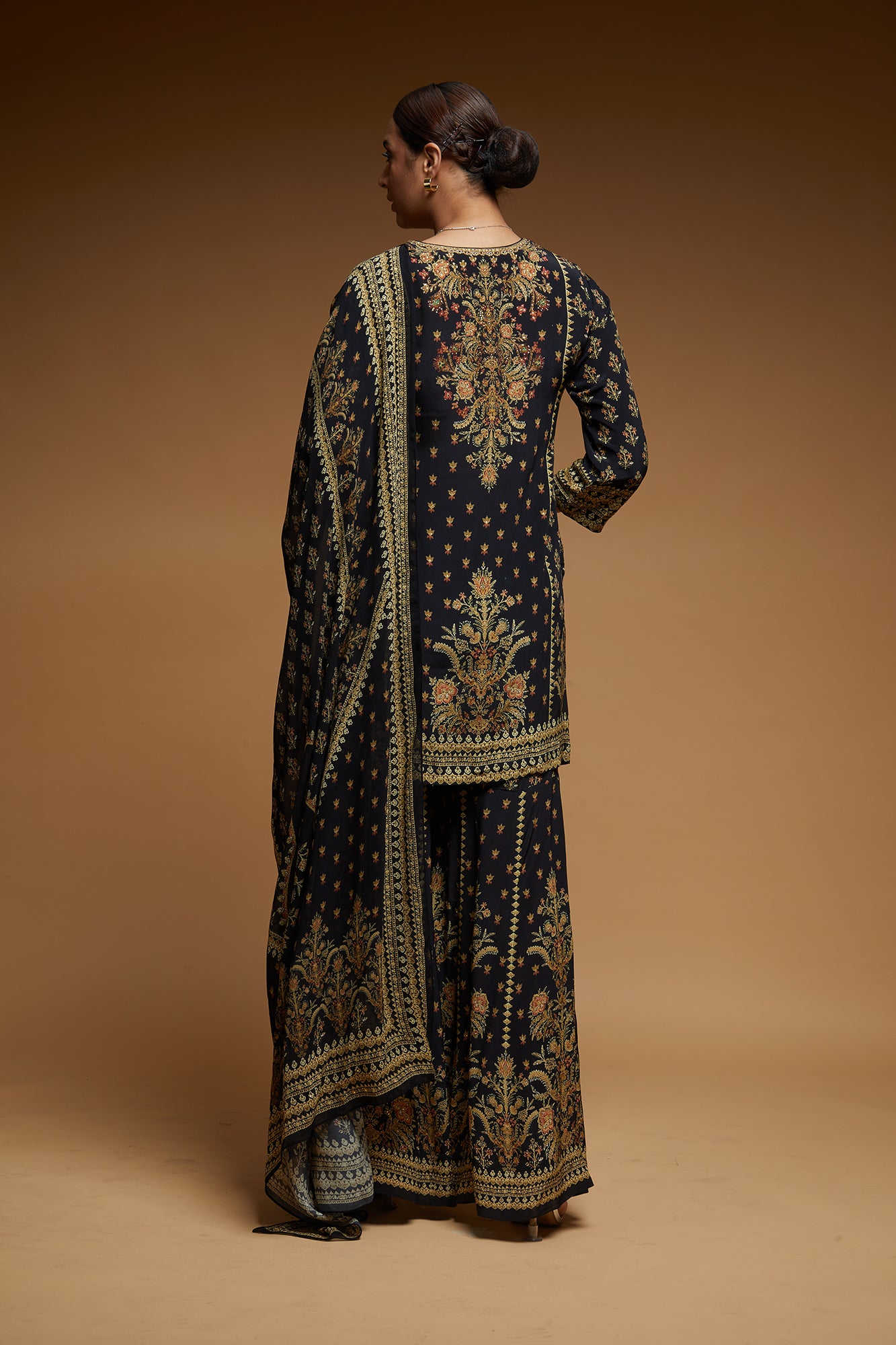 Black Color Sharara