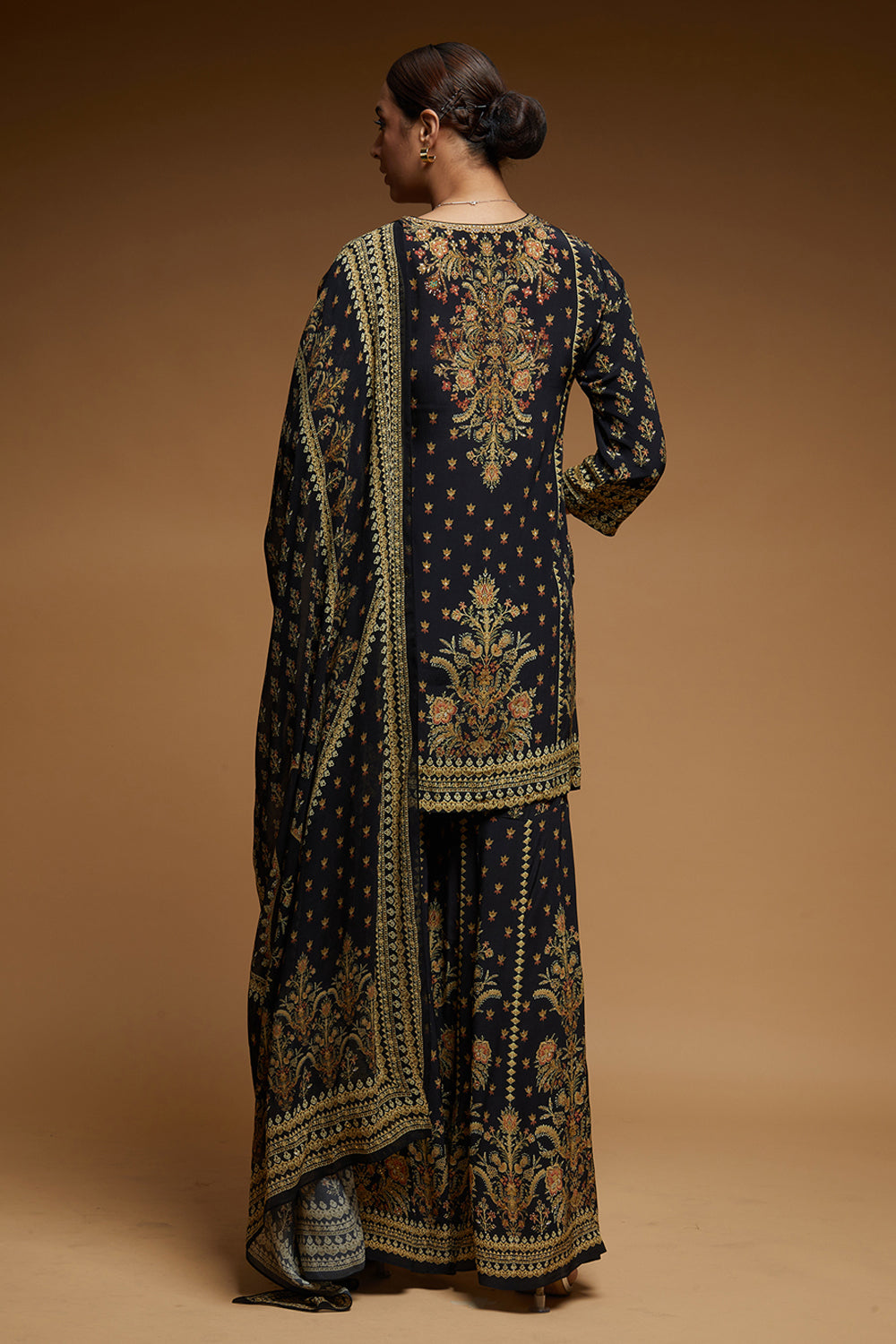 Black Color Sharara