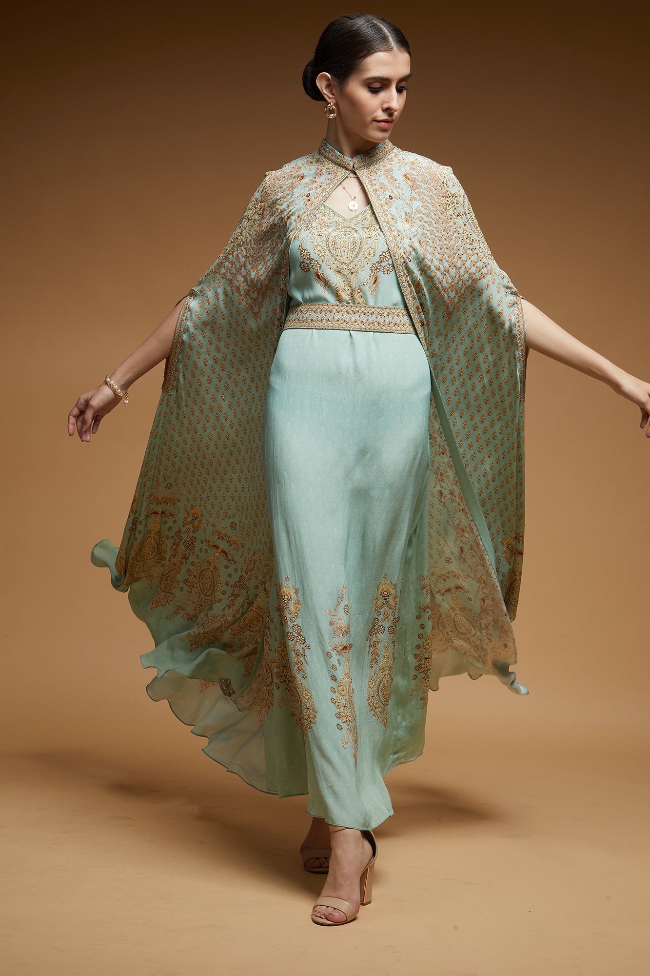 Tiffany Color Kaftan