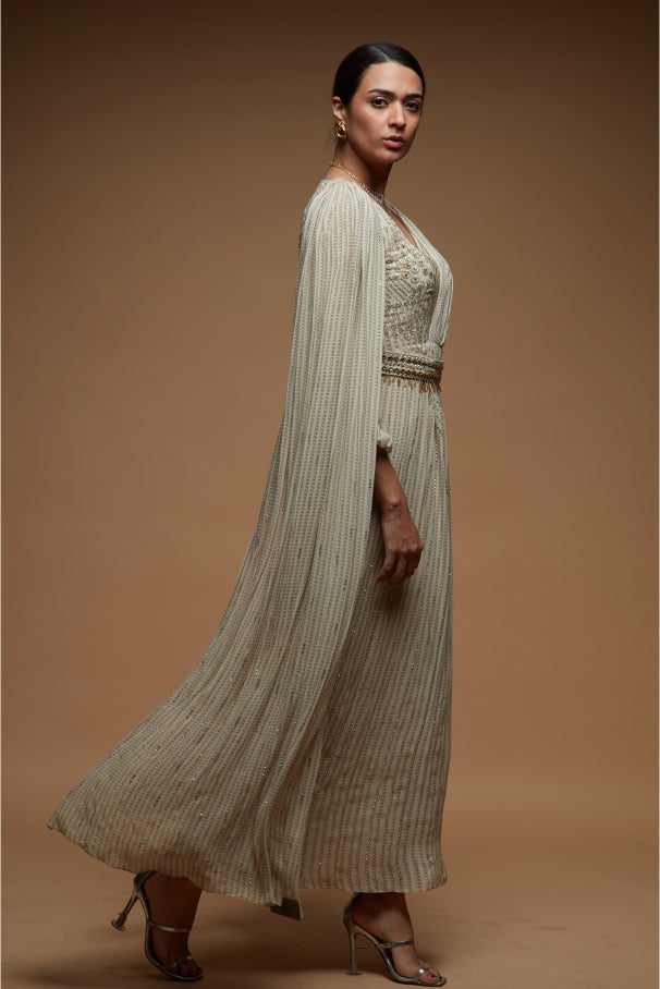 Beige Color Kaftan