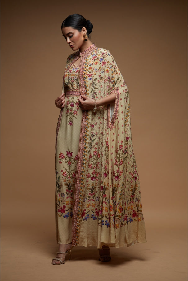 Beige Color Kaftan