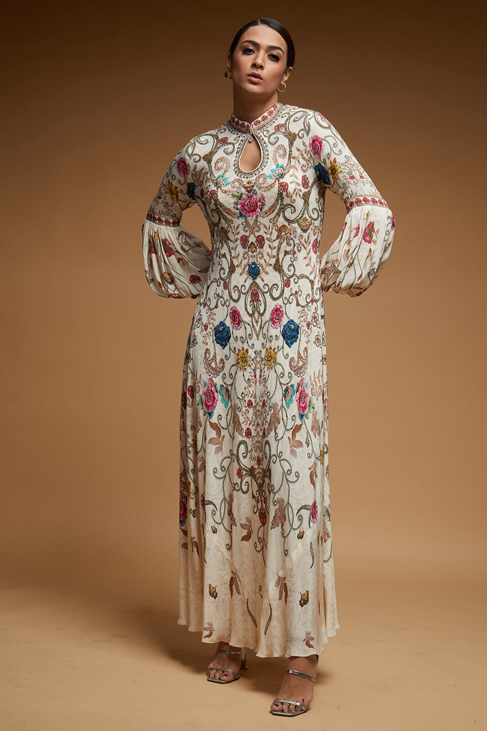 Multi Bejewelled Gown