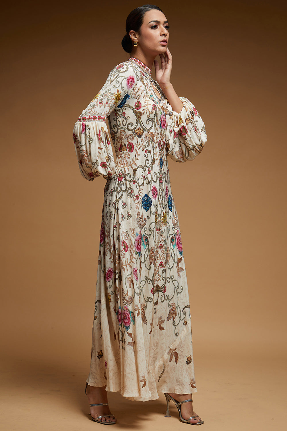 Multi Bejewelled Gown