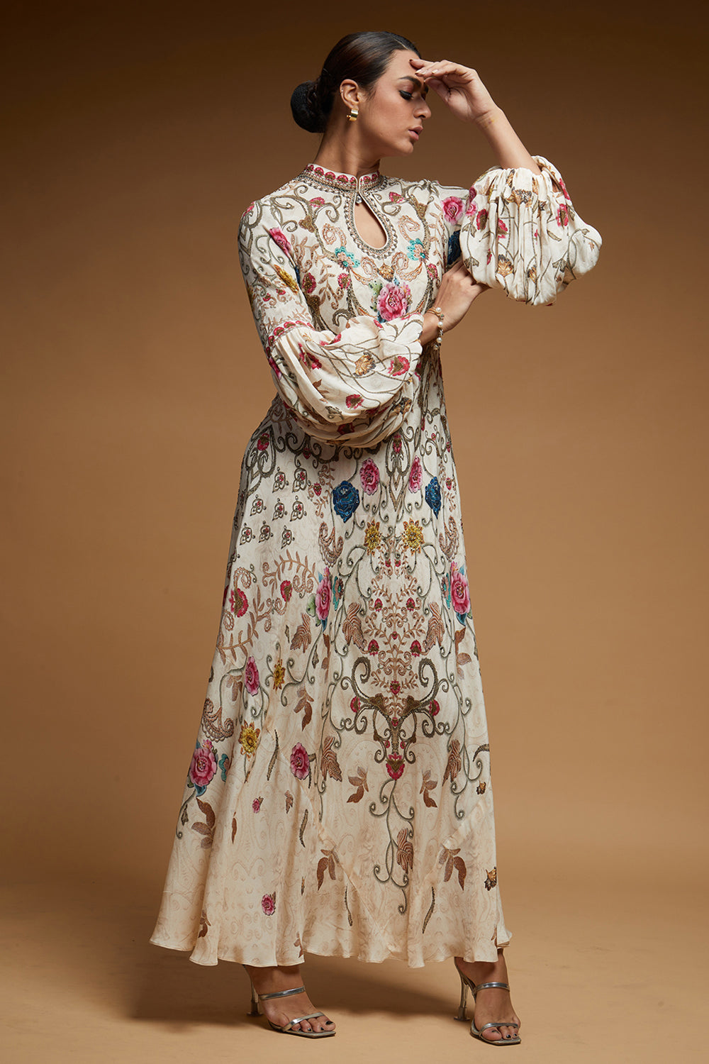 Multi Bejewelled Gown