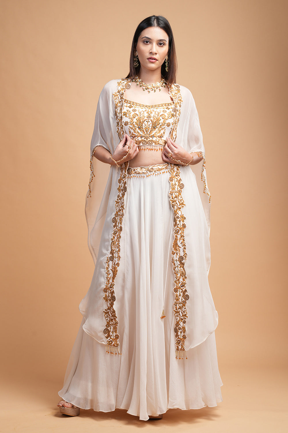 Ivory Lehenga