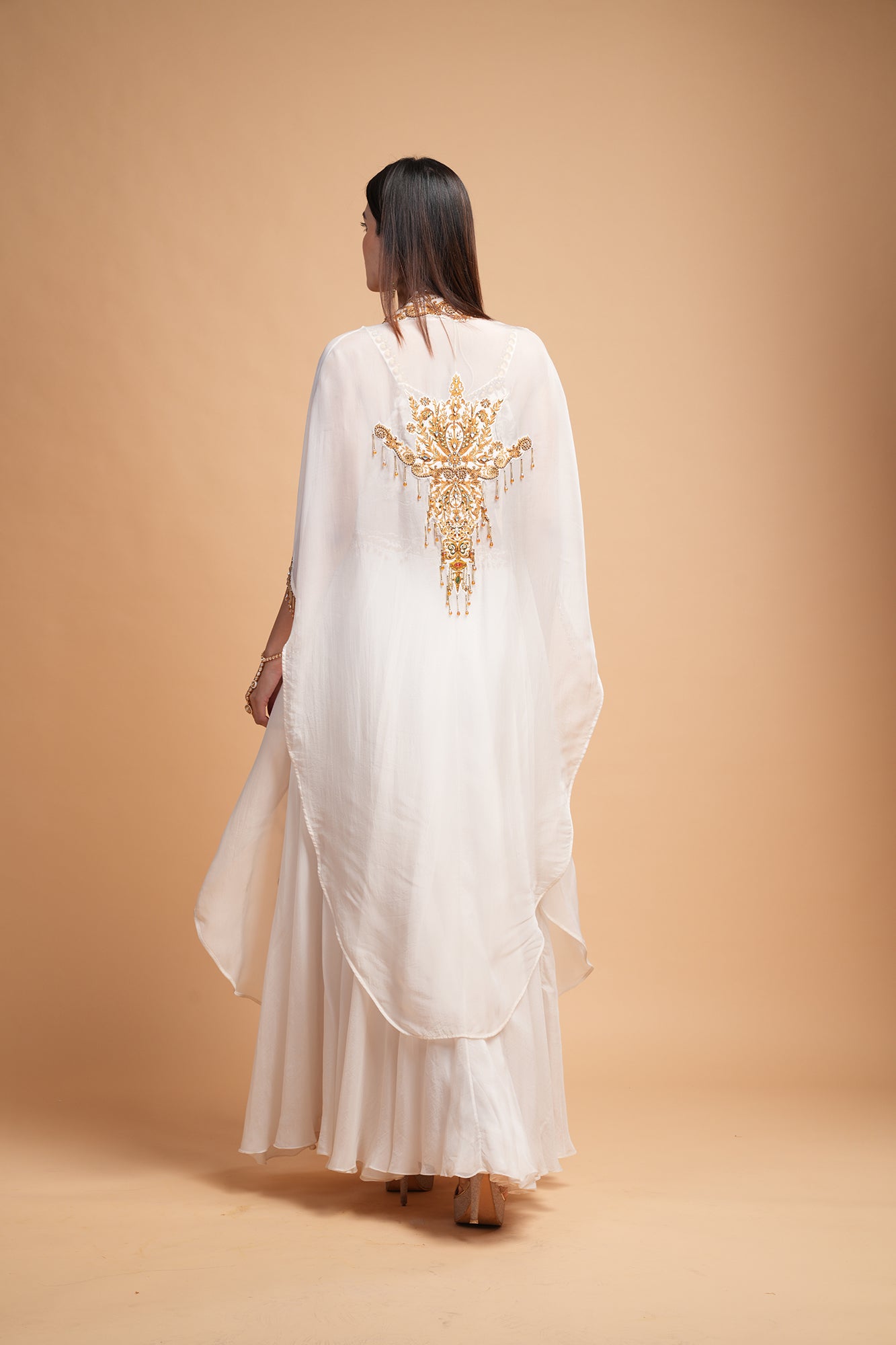 Ivory  Color Kaftan