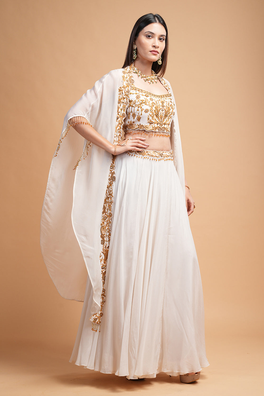 Ivory Lehenga