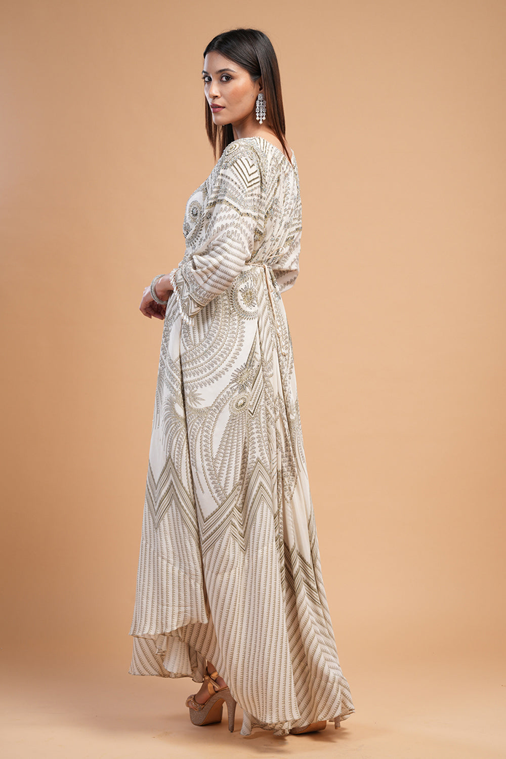 Beige Kaftan