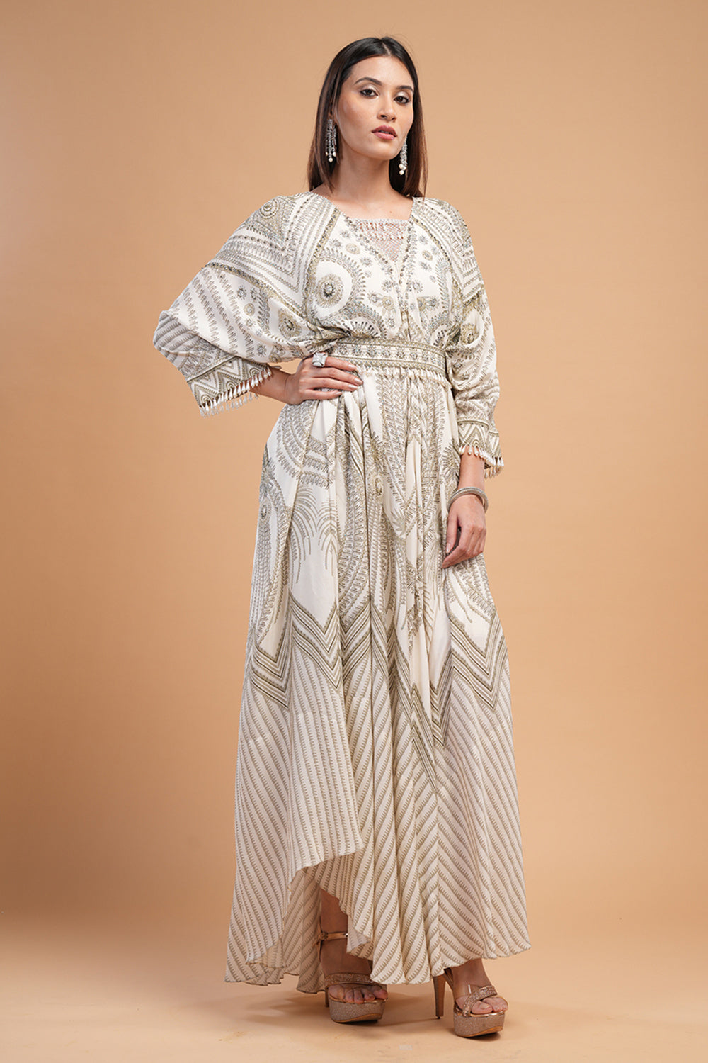 Beige Kaftan