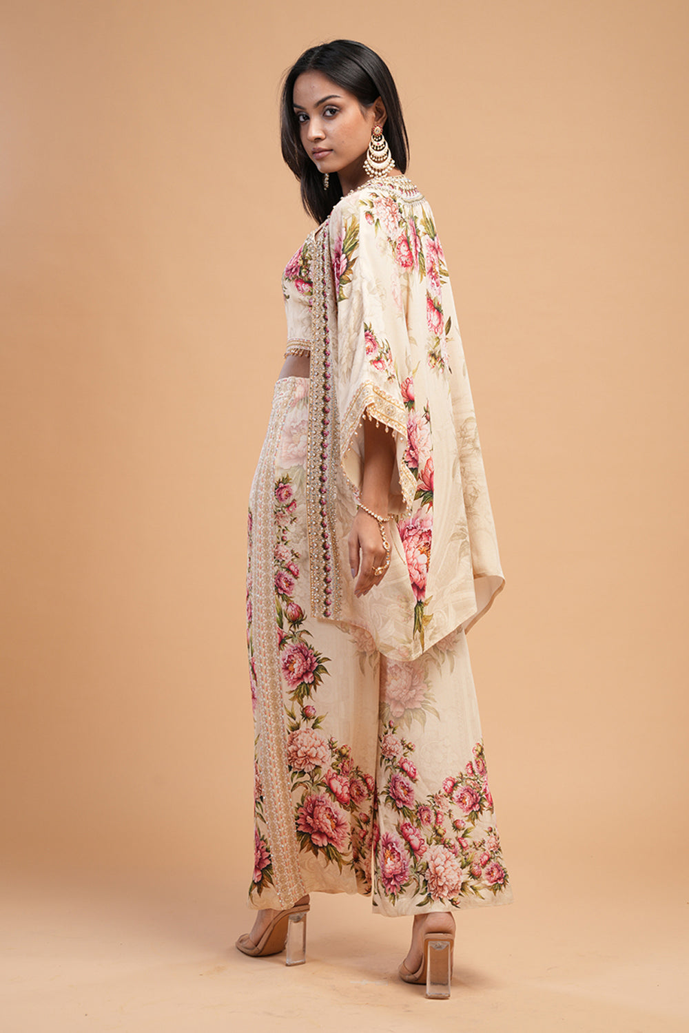 Floral Romance Cape Set