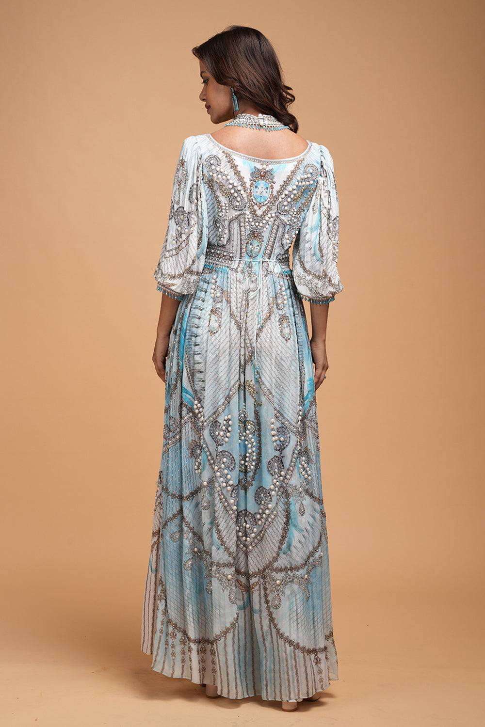 Aqua Kaftan
