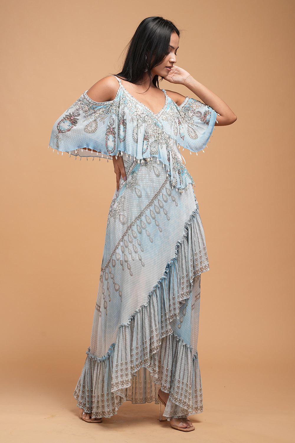 Aqua Kaftan