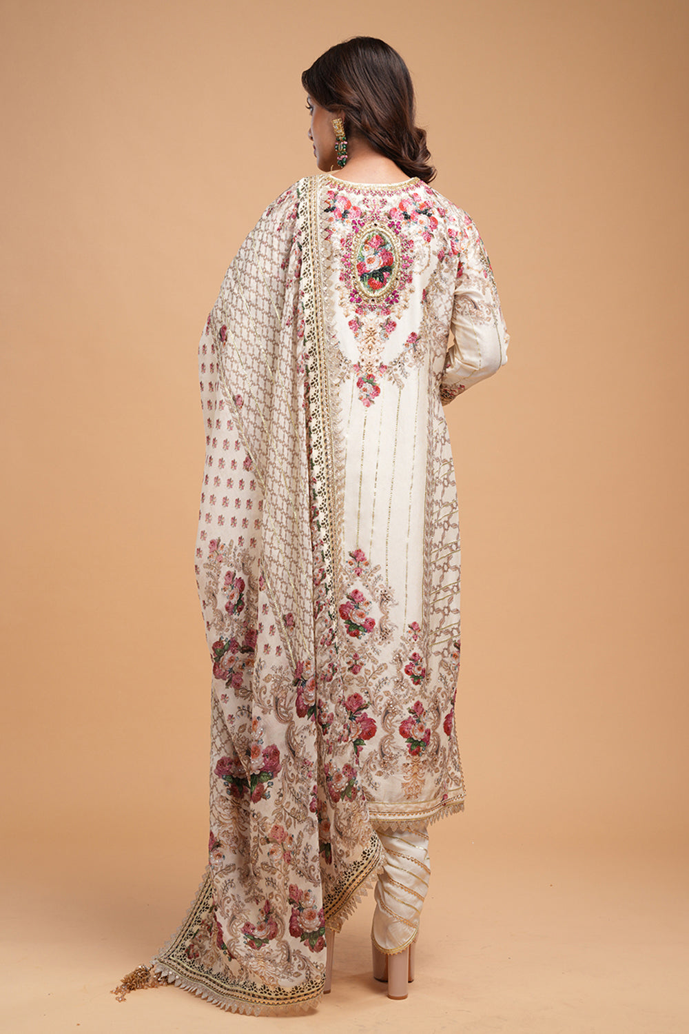 Beige Kurta Set