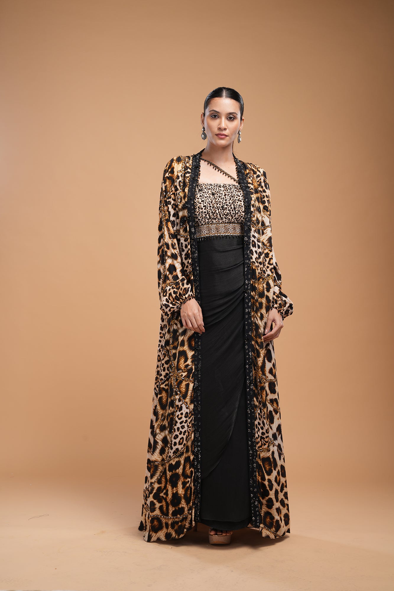 Black Color Kaftan