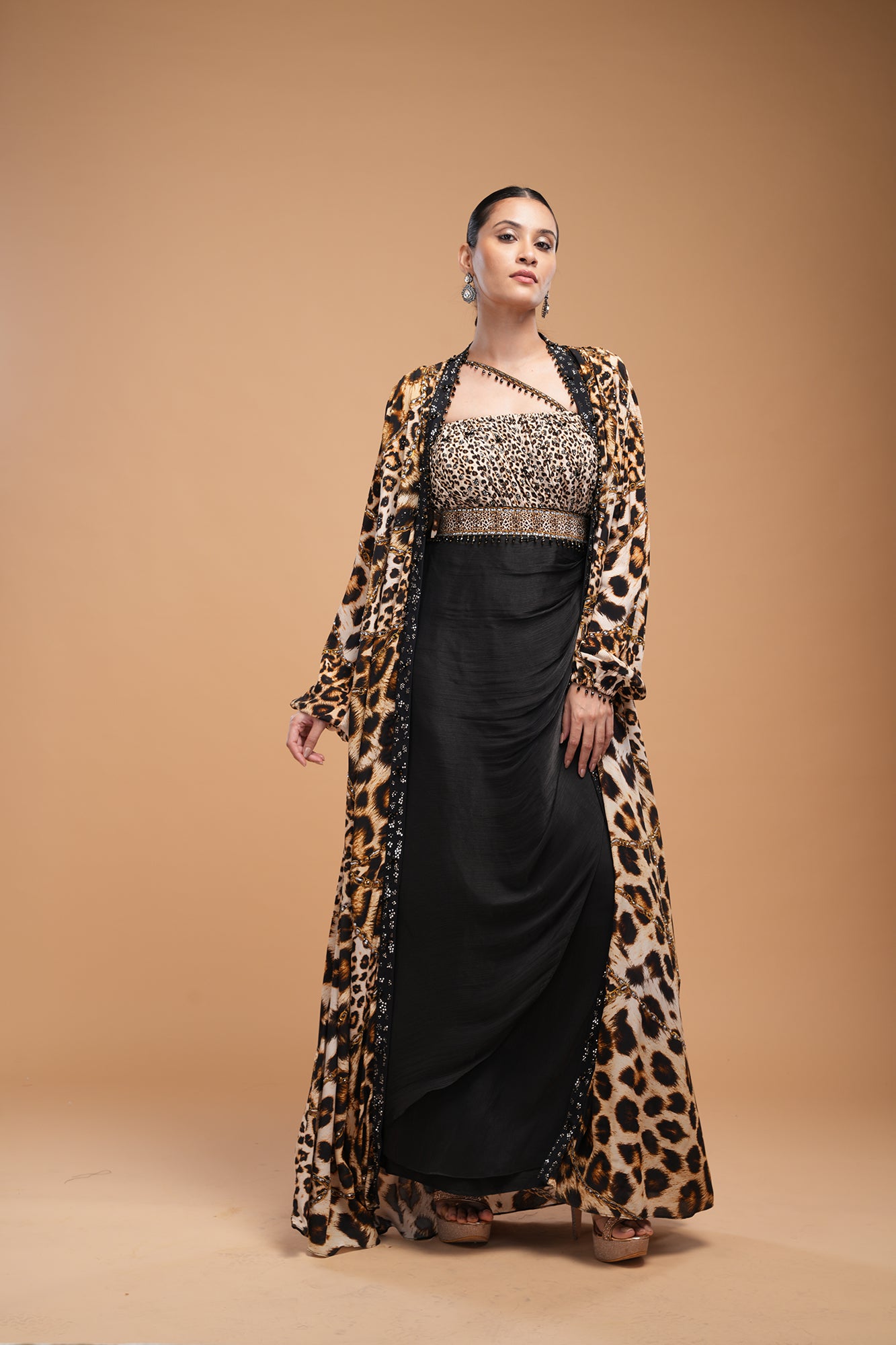 Black Color Kaftan