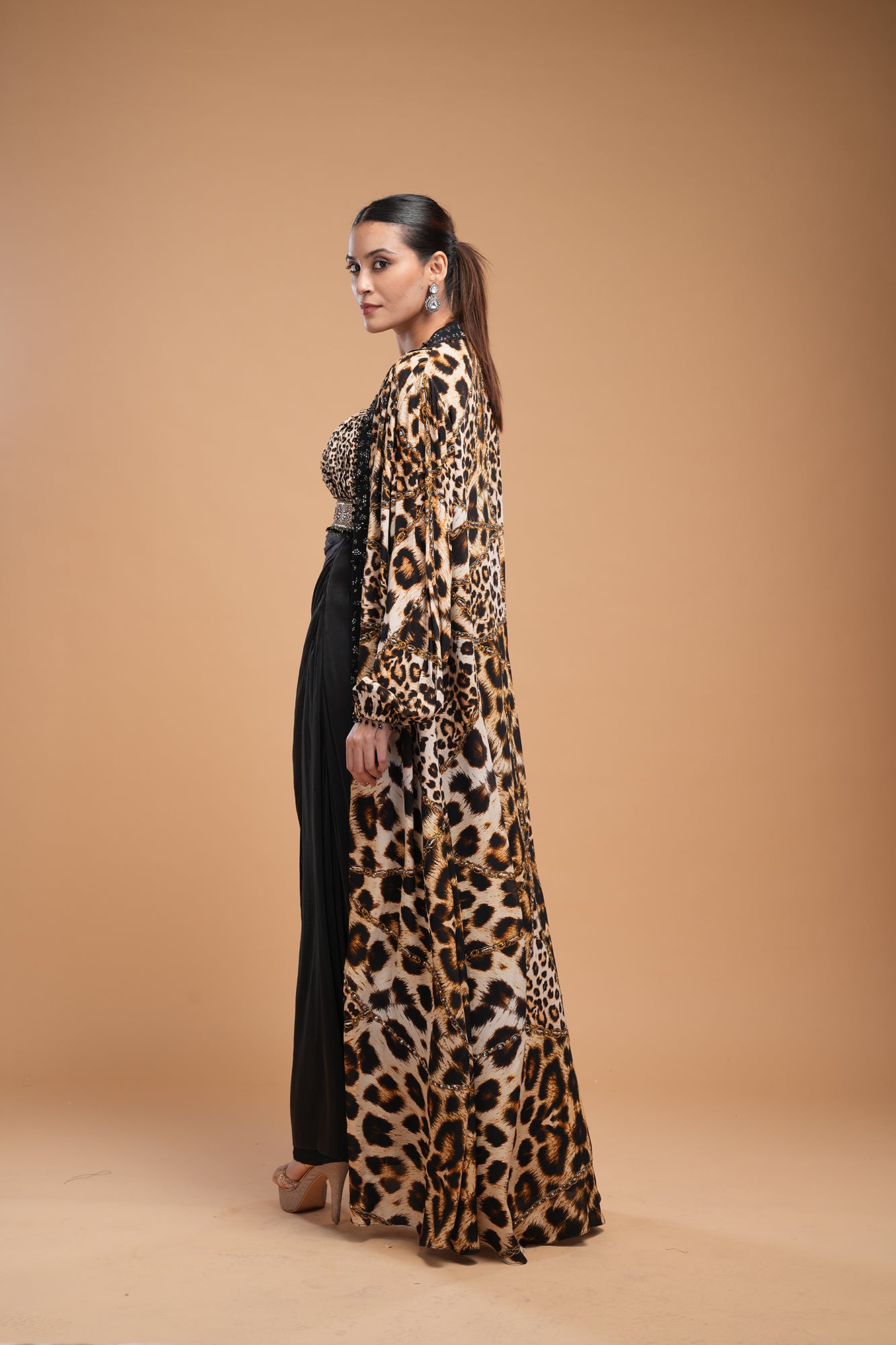 Black Color Kaftan