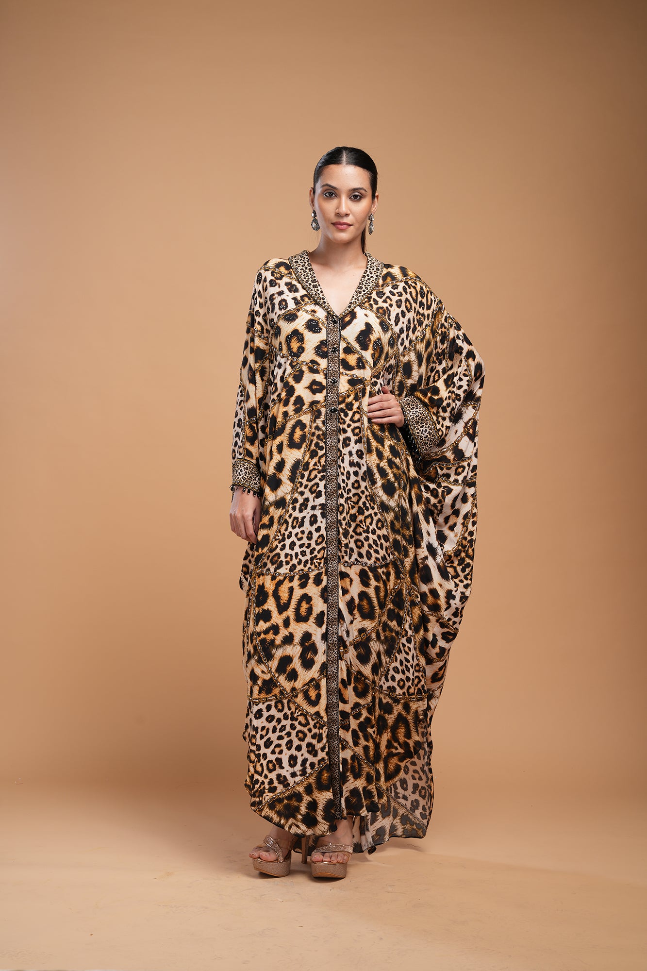 Black Color Kaftan